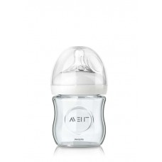 Avent стъклено шише Natural 120 мл (0+ м.) 